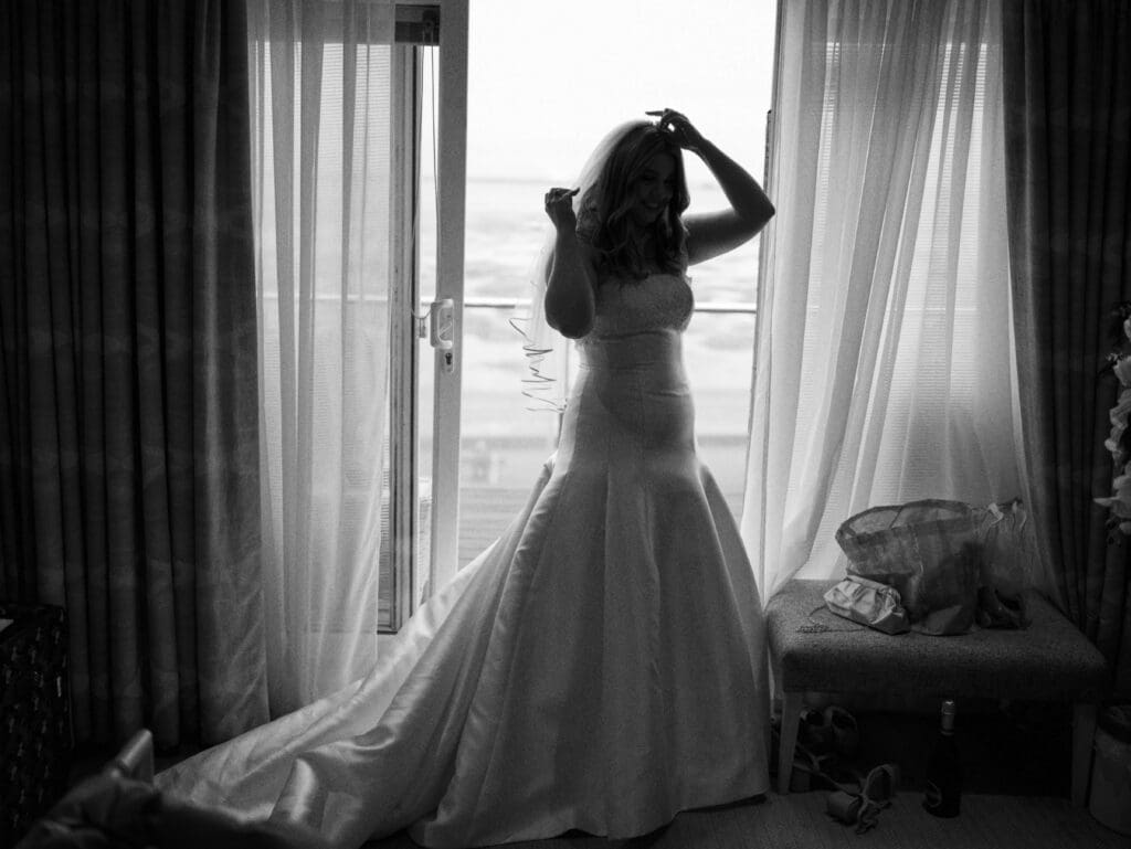 The Roslin Hotel in Southend, a modern Essex seaside wedding venue overlooking the beach.